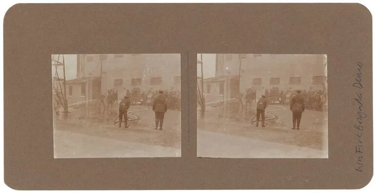Image: Wellington Fire Brigade Demo