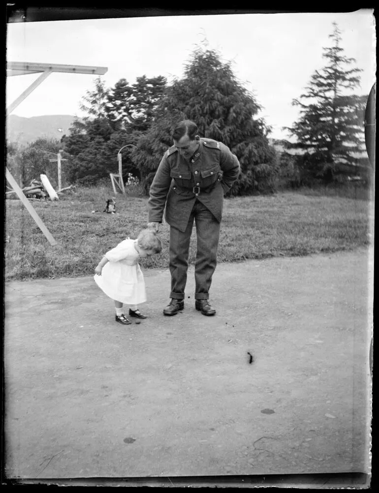 Image: Playing football with Uncle George
