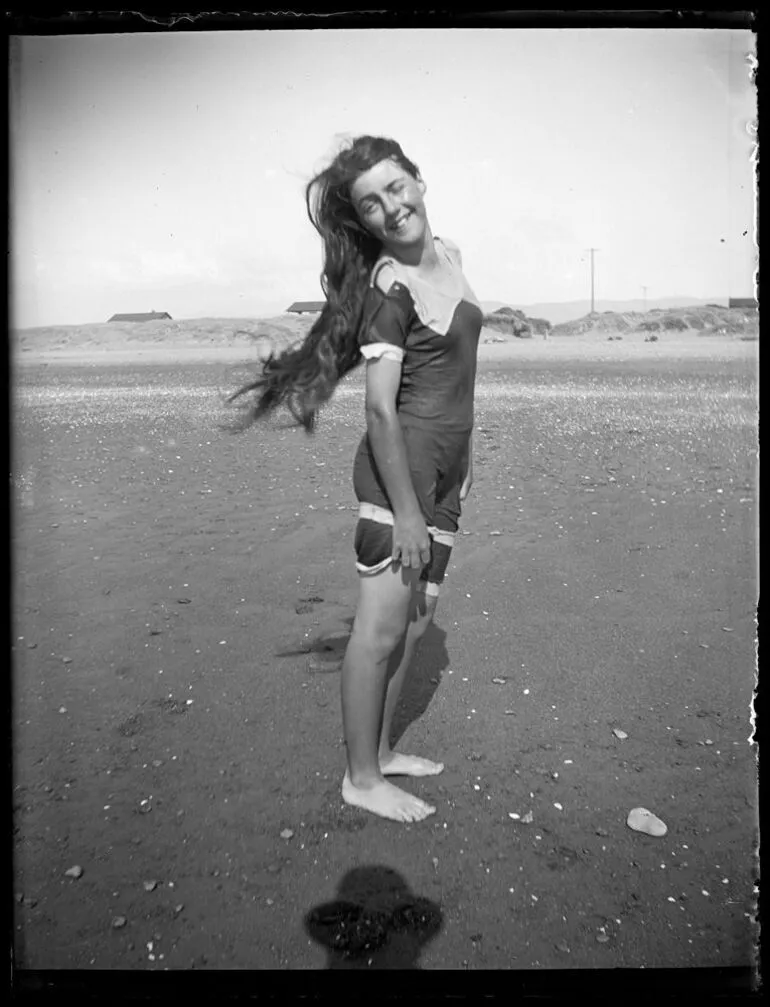 Image: Trixie Denton at Otaki Beach