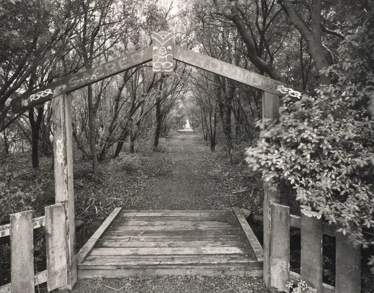 Image: Maori Cemetery, Waimate, South Canterbury, 1999