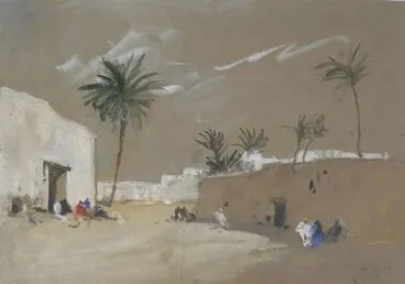 Image: Village near Luxor