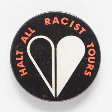Image: Halt All Racist Tours badge