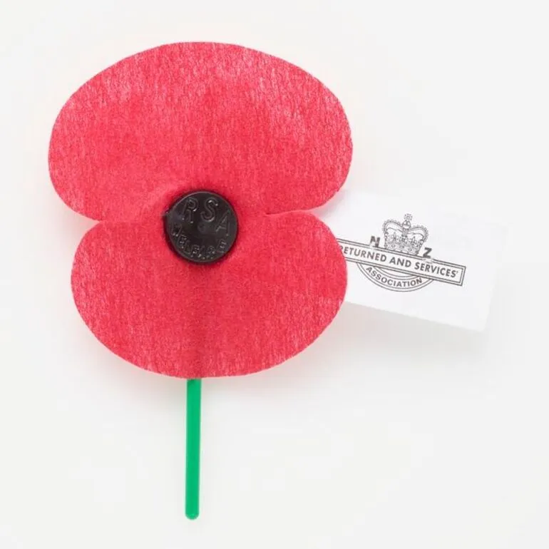 Image: Anzac poppy