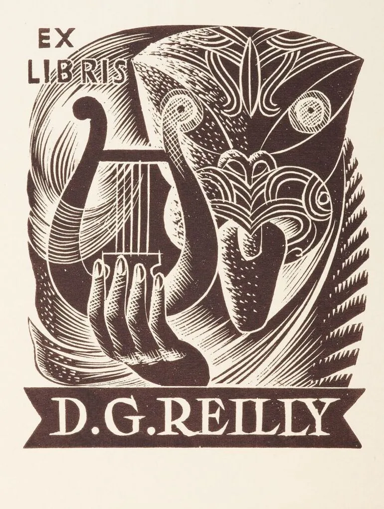 Image: Bookplate: D.G. Reilly.