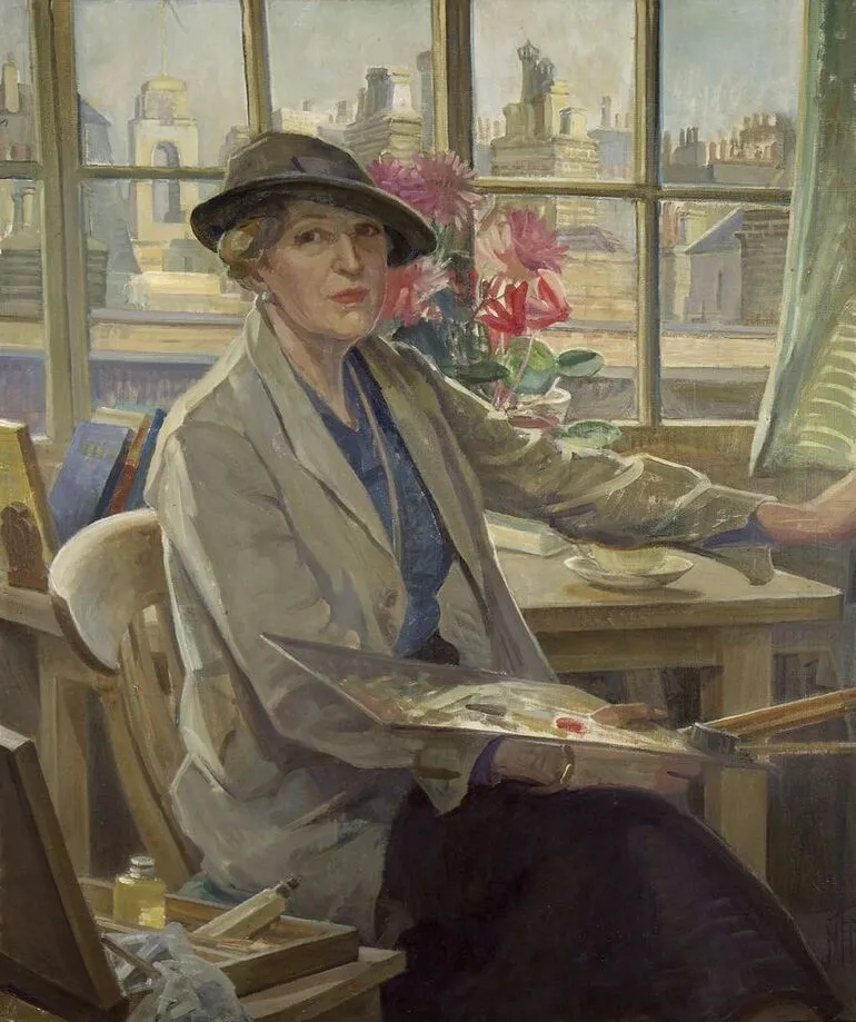 Image: Self portrait