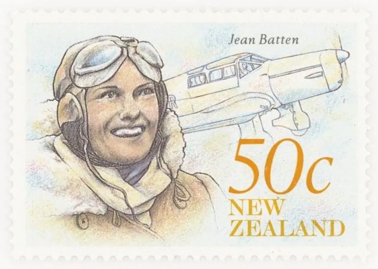 Image: Issued fifty cent 'Heritage - The Achievers' stamp