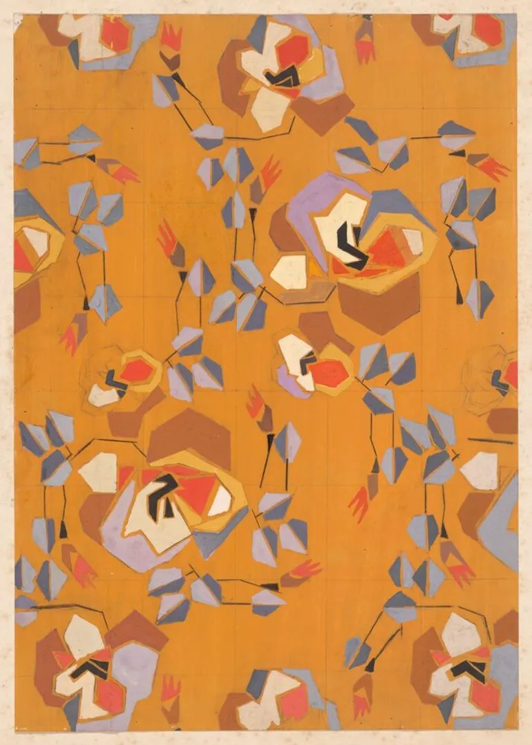 Image: Untitled (Textile design no VII)