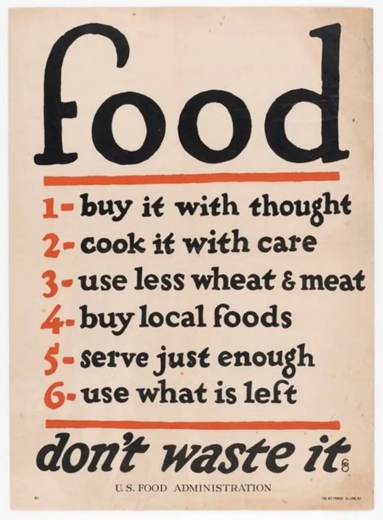 Image: Poster, 'food'