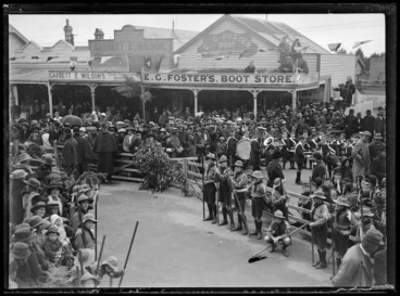 Image: Event in Stratford, Taranaki, during the visit of the Prince of Wales in 1920
