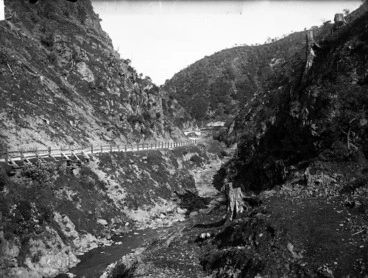 Image: Ngauranga Gorge in Wellington