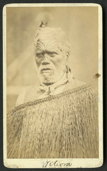Image: London Photographic Company (Christchurch) fl 1860s-1880s :Portrait of Witiora