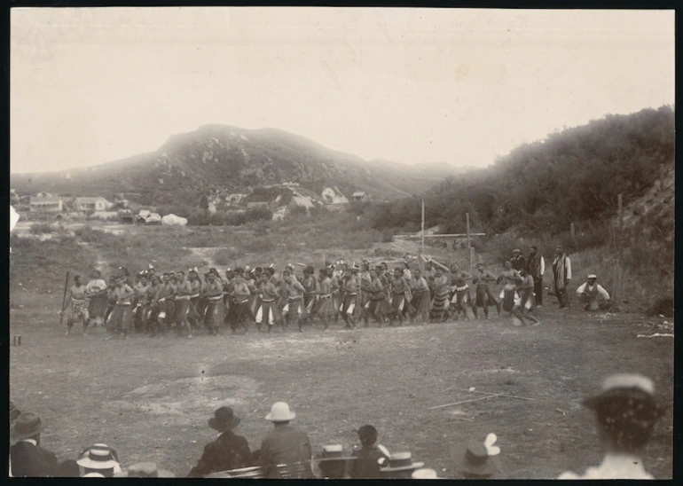 Image: Maori haka, Whakarewarewa