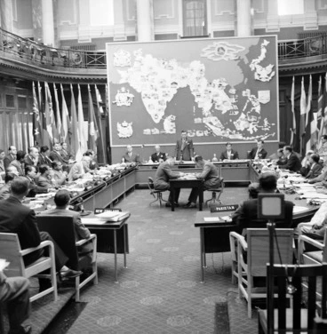 Image: Colombo Plan conference, Wellington, November 1956