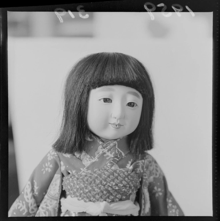 Image: Japanese doll in kimono