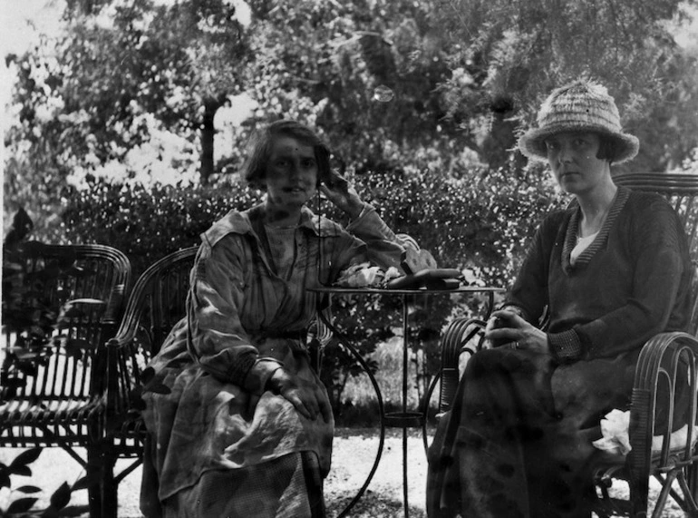 Image: Dorothy Brett and Katherine Mansfield