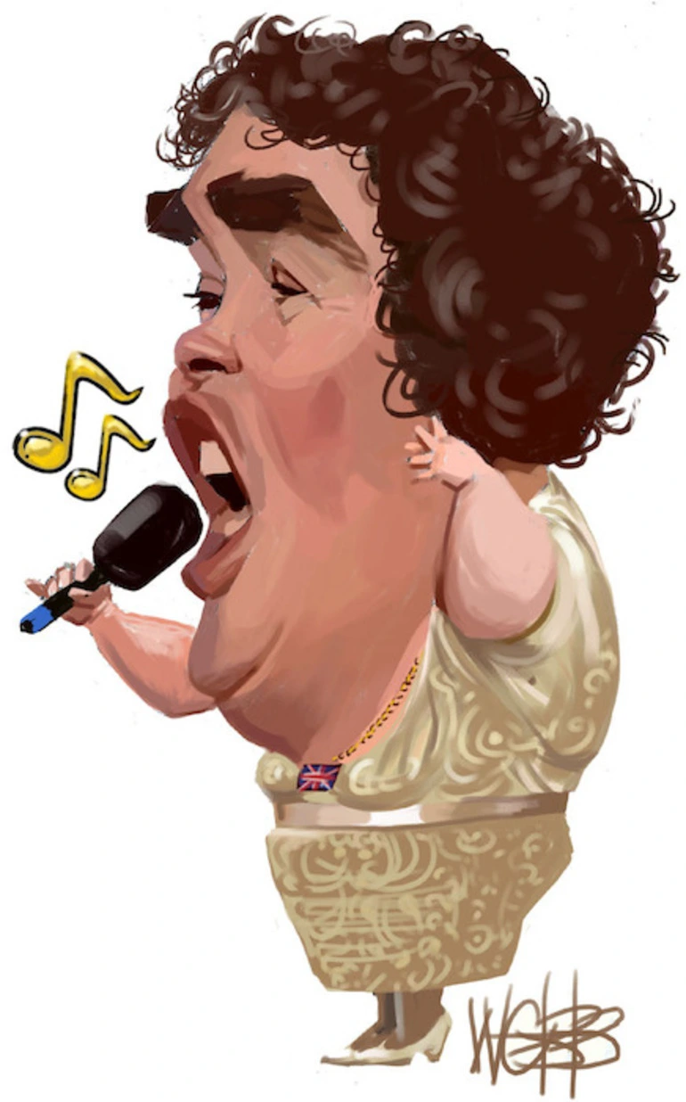 Image: Susan Boyle. 27 May 2009