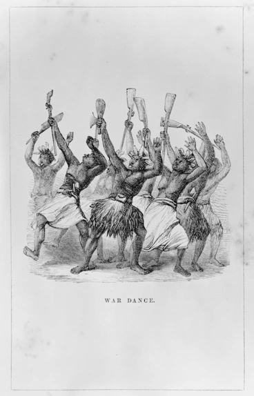 Image: Merrett, Joseph Jenner, 1816-1855 :War dance [London, John Murray, 1855]