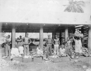 Image: Solomon Islanders in Samoa