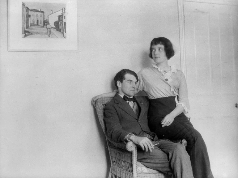 Image: Katherine Mansfield and John Middleton Murry