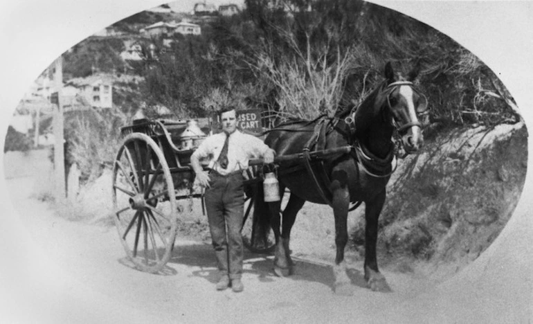 Image: Milkman, Karori, Wellington