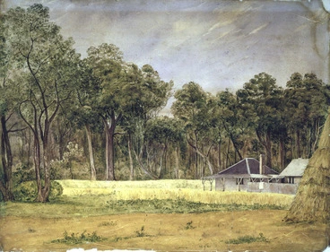 Image: [Smith, William Mein] 1799-1869 :Newry, Hutt River, Port Nicholson, 1844 ; F A Molesworth