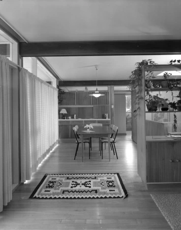 Image: Dining area of the house of Dr Harvey, 14 Churchill Drive, Wellington