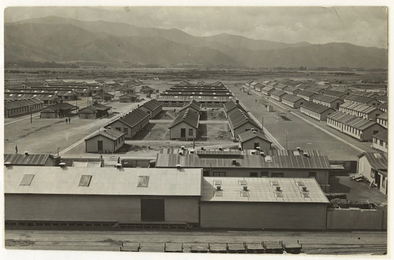 Image: Creator unknown :Photograph of Featherston Military Camp