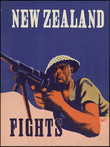 Image: Peel, fl 1942 :New Zealand fights / Peel [19]42.