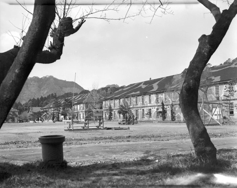 Image: New Zealand J Force barracks, Yamaguchi, Japan