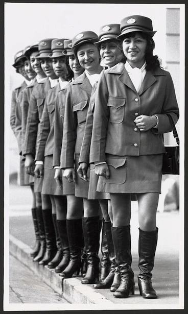 Image: Wellington meter maids wearing new uniforms