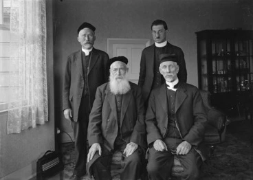 Image: Rabbis Pitowksy, Van Staveren, Astor and Goldstein