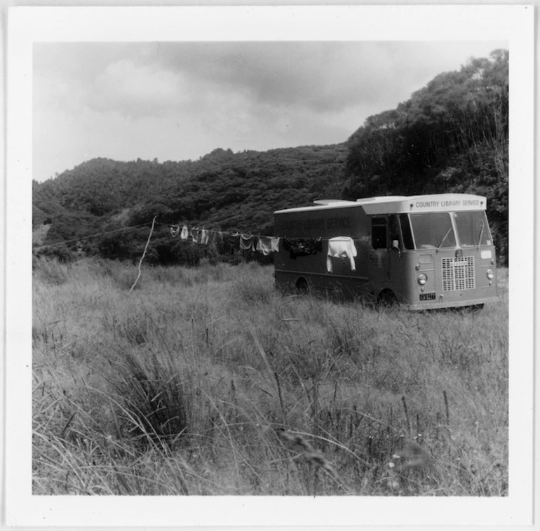 Image: National Library Bookvan encampment