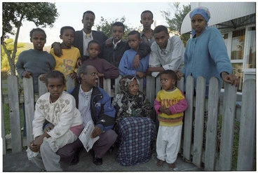 Image: Somalian refugee family, Lower Hutt