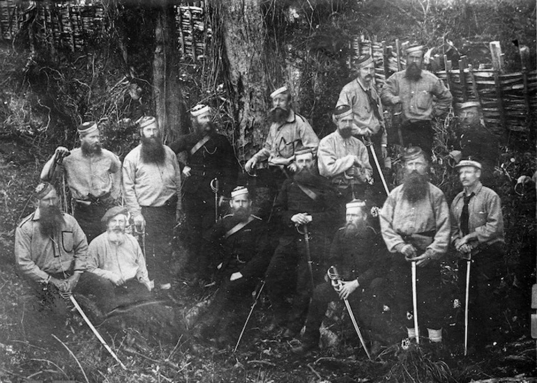 Image: NZ Armed Constabulary at Parihaka