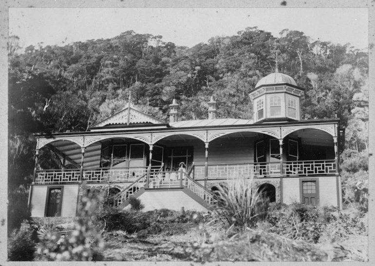 Image: Joseph Blackie's house, Muritai Road, Eastbourne, Lower Hutt, Wellington region