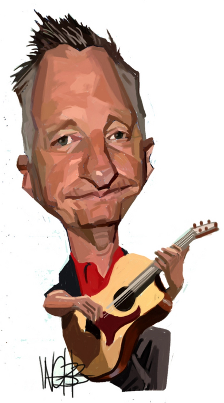 Image: Webb, Murray, 1947- :[Billy Bragg] 3 October 2012