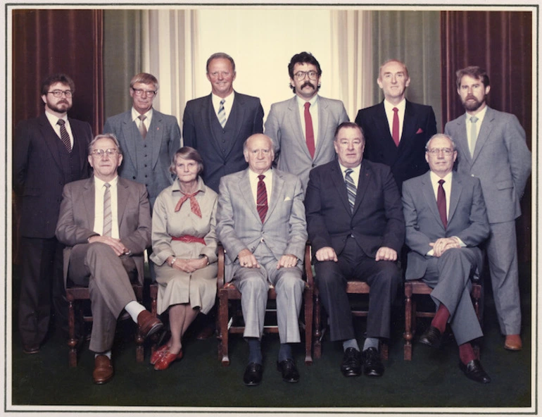 Image: New Zealand Federation of Labour National Executive - Photograph taken by Jauncey Studios