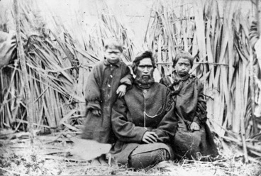 Image: Wiremu Tamihana Tarapipipi Te Waharoa and family