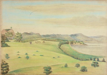 Image: [Williams, John] d 1905 :Mawe, nr Okaihau, N.Z. [Between 1845 and 1850?]