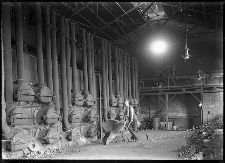 Image: Interior of the Petone Gasworks