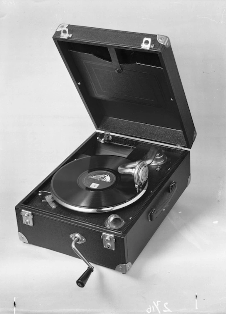 Image: Wind up gramophone