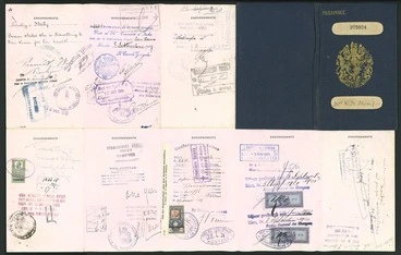 Image: Katherine Mansfield's passport