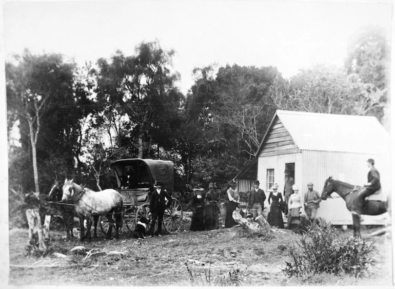 Image: Women vote at their first election, Tahakopa