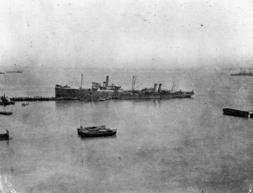 Image: Troopships at Gallipoli, Turkey