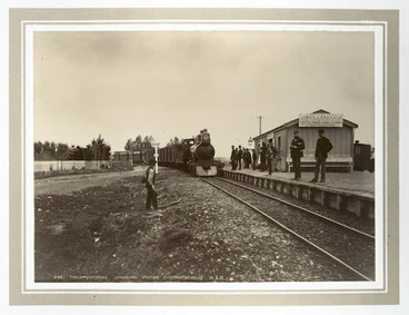 Image: View of Longburn Railway Station