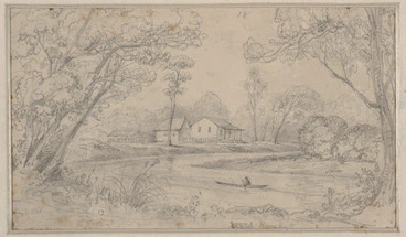 Image: [Swainson, William] 1789-1855 :Breda, River Hutt. 4 Decr., 1846.