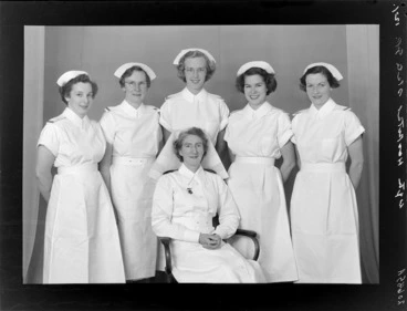 Image: Nurses, Wellington hospital, state