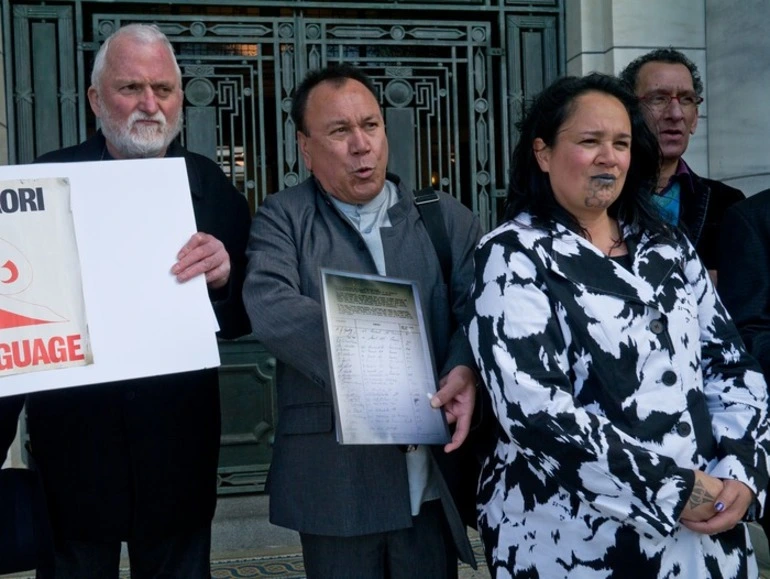 Image: Te Reo Māori petition 40th anniversary