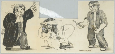 Image: Alston, Sharon, 1948-1995:[Rape] Broadsheet, issue #45; December 1976.