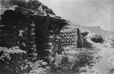 Image: Dug-out shelters, Gallipoli, Turkey